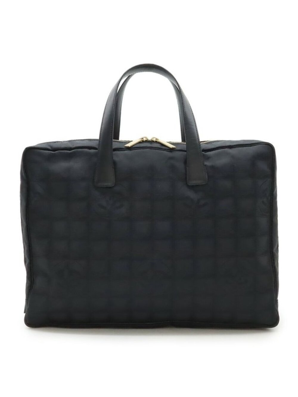 Chanel New Travel Line Business Bag Briefcase Document Purse Computer Case